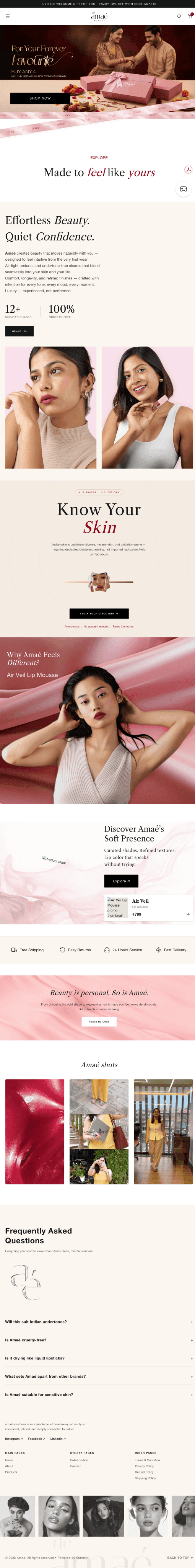 Dรฉ Amaรฉ Beauty Screenshot