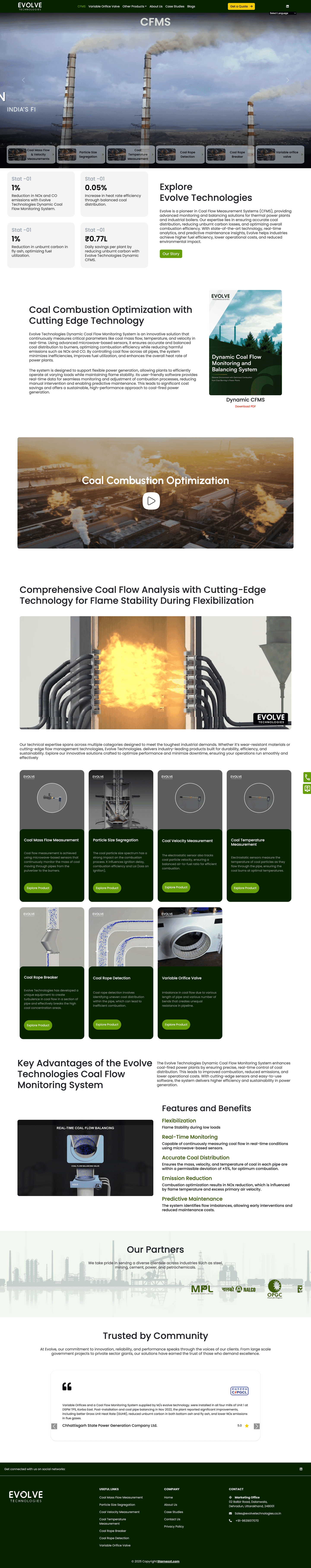 Evolve Technologies Screenshot